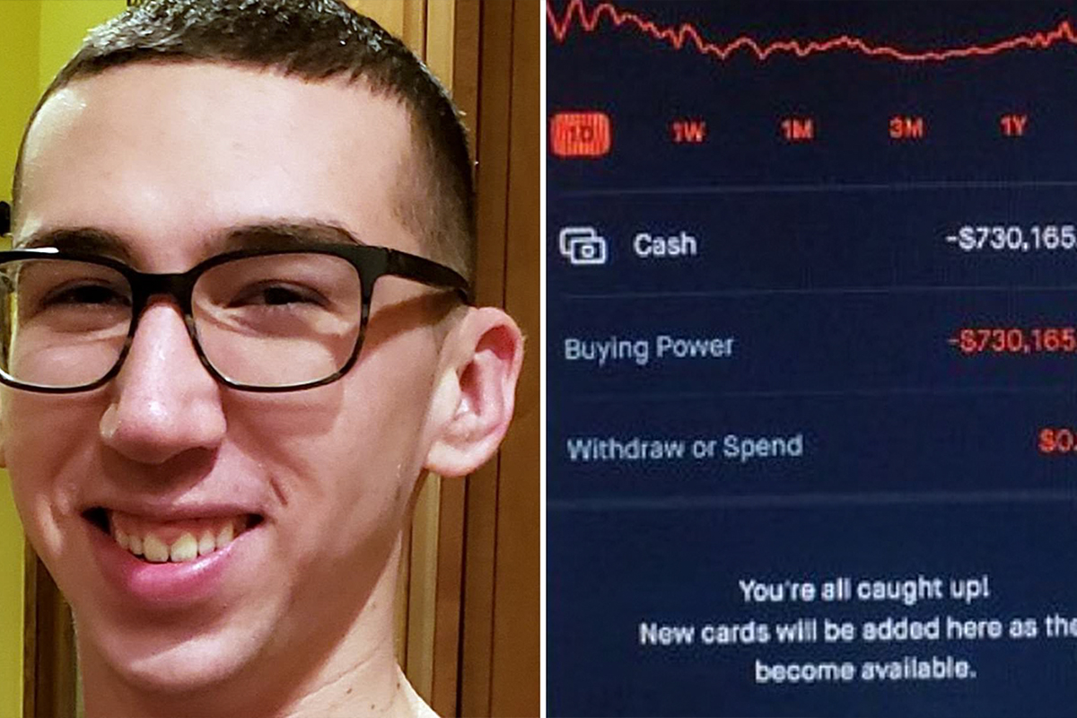 Cái chết tức tưởi của trader 20 tuổi và hồi chuông cảnh tỉnh về các ứng dụng giao dịch trực tuyến